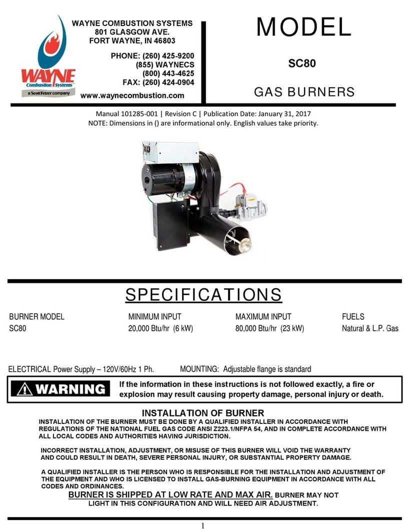 Wayne SC80 user manual Wayne SC80 user manual