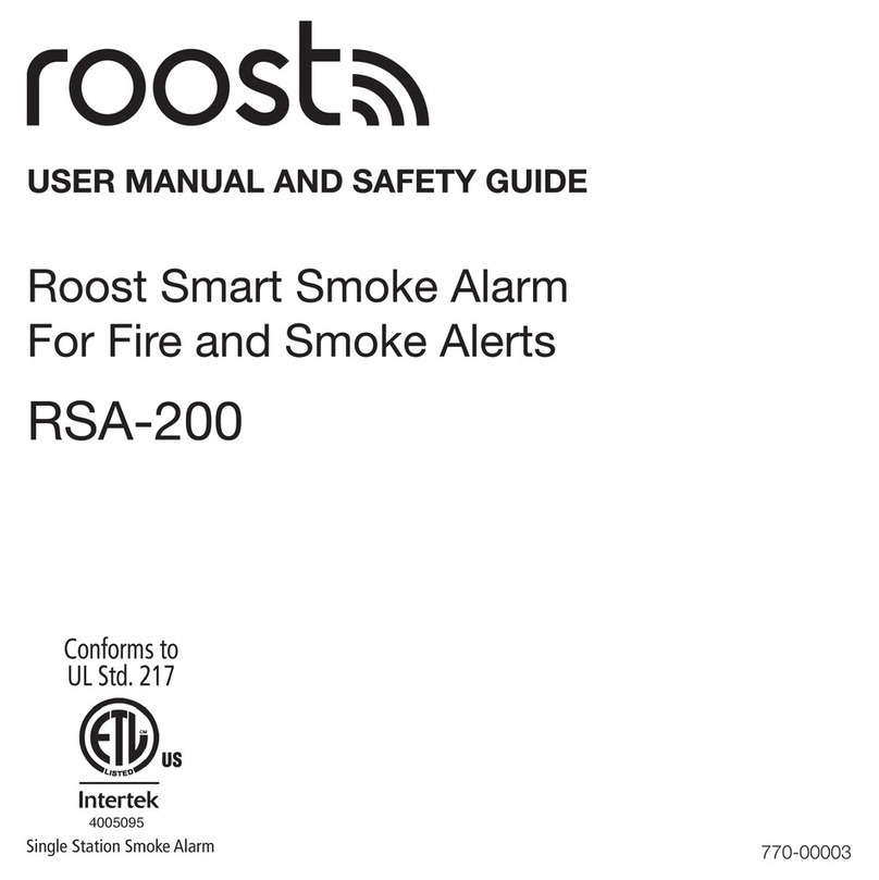 Roost RSA-200 user manual