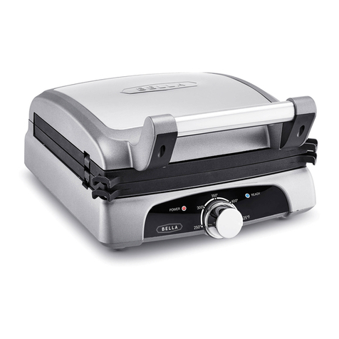 Bella 8-IN-1 GRILL Instruction manual & recipe guide