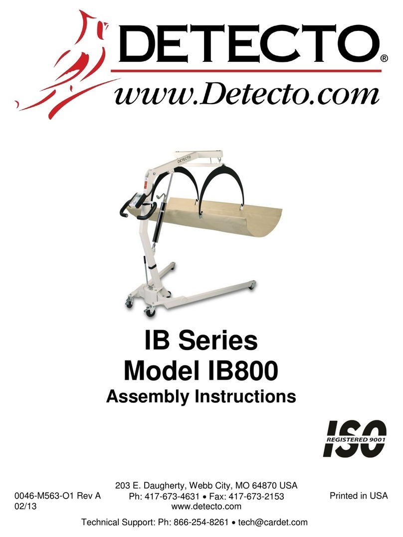 Detecto IB800 User manual