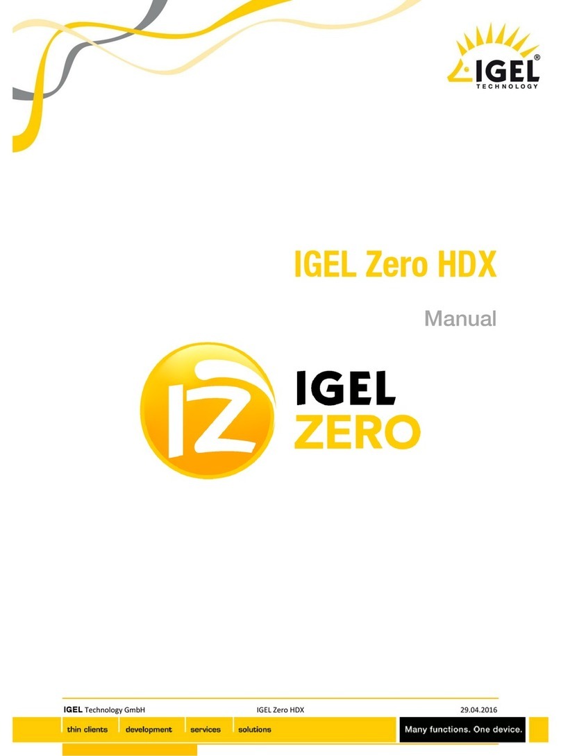 Igel zero hdx user manual