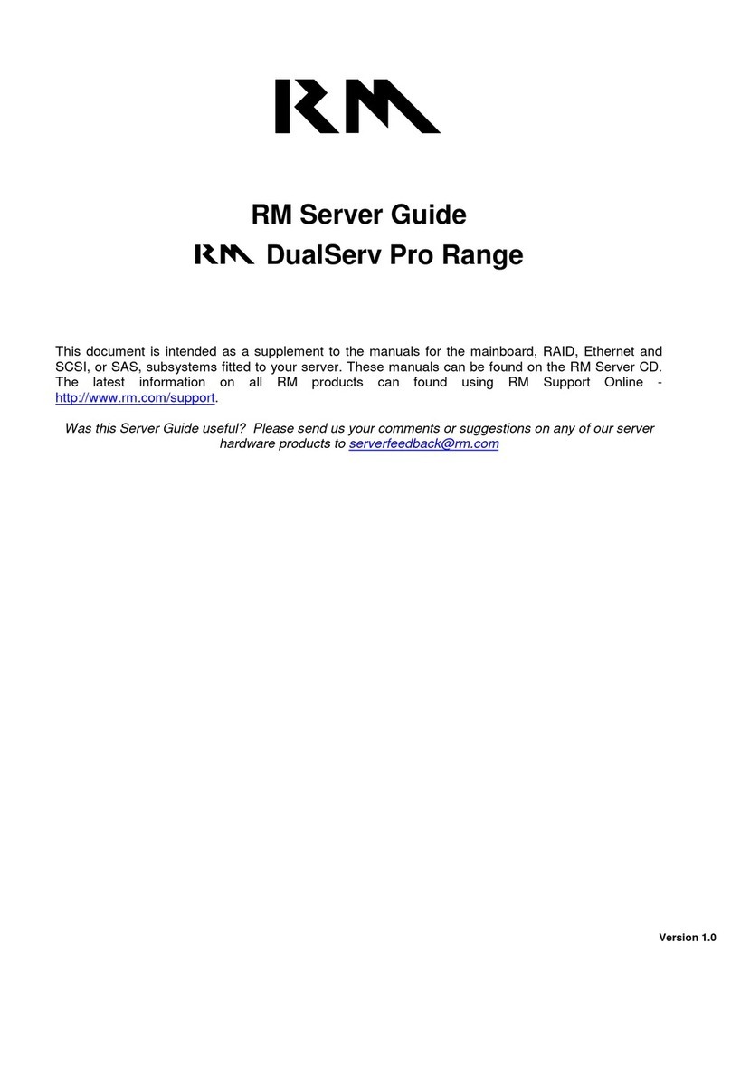 RM dualserv pro series user guide