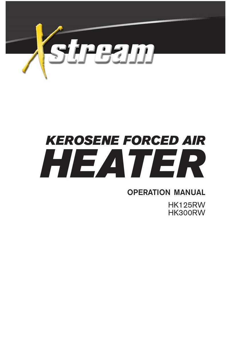 Xstream HK125RW Operation manual