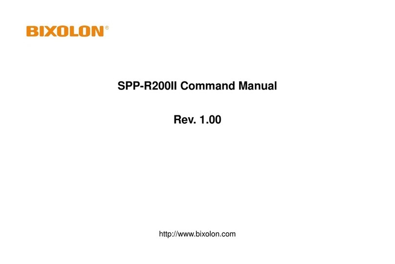 BIXOLON SPP-R200II Installation instructions BIXOLON SPP-R200II Installation instructions