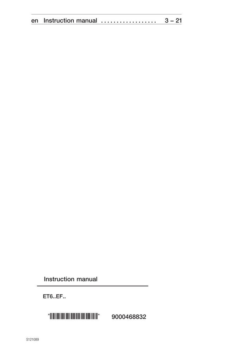 Siemens ET6xxEF Series User manual