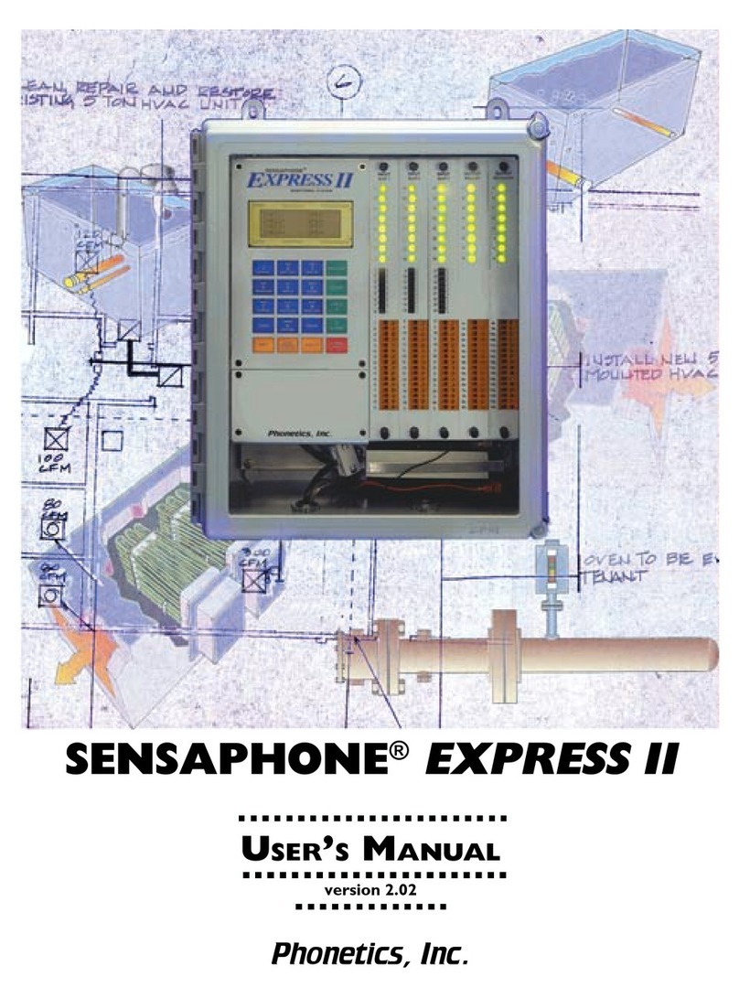 Phonetics SENSAPHONE EXPRESS II user manual