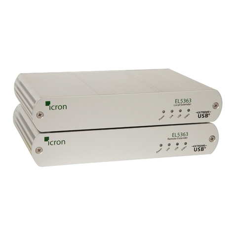 Icron EL5363 User manual Icron EL5363 User manual