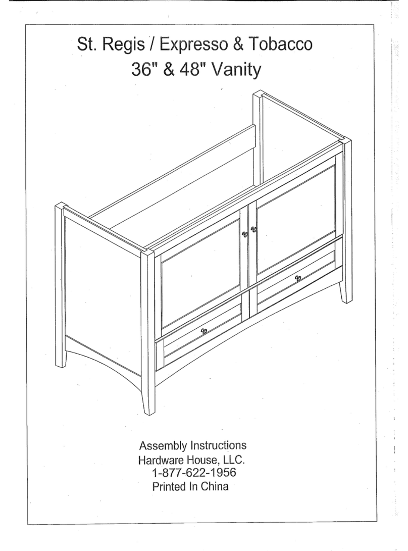 Hardware House st. regis expresso Assembly instructions