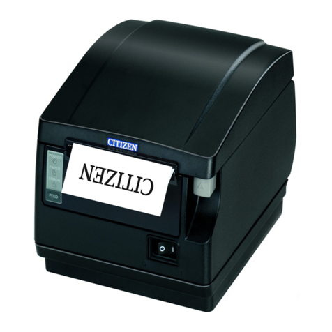 Citizen CT-S651 Type II User manual