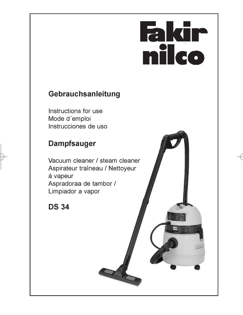 Fakir nilco DS 34 Instructions for use