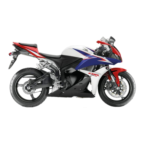 HRC CBR600RR Set-up manual/parts list