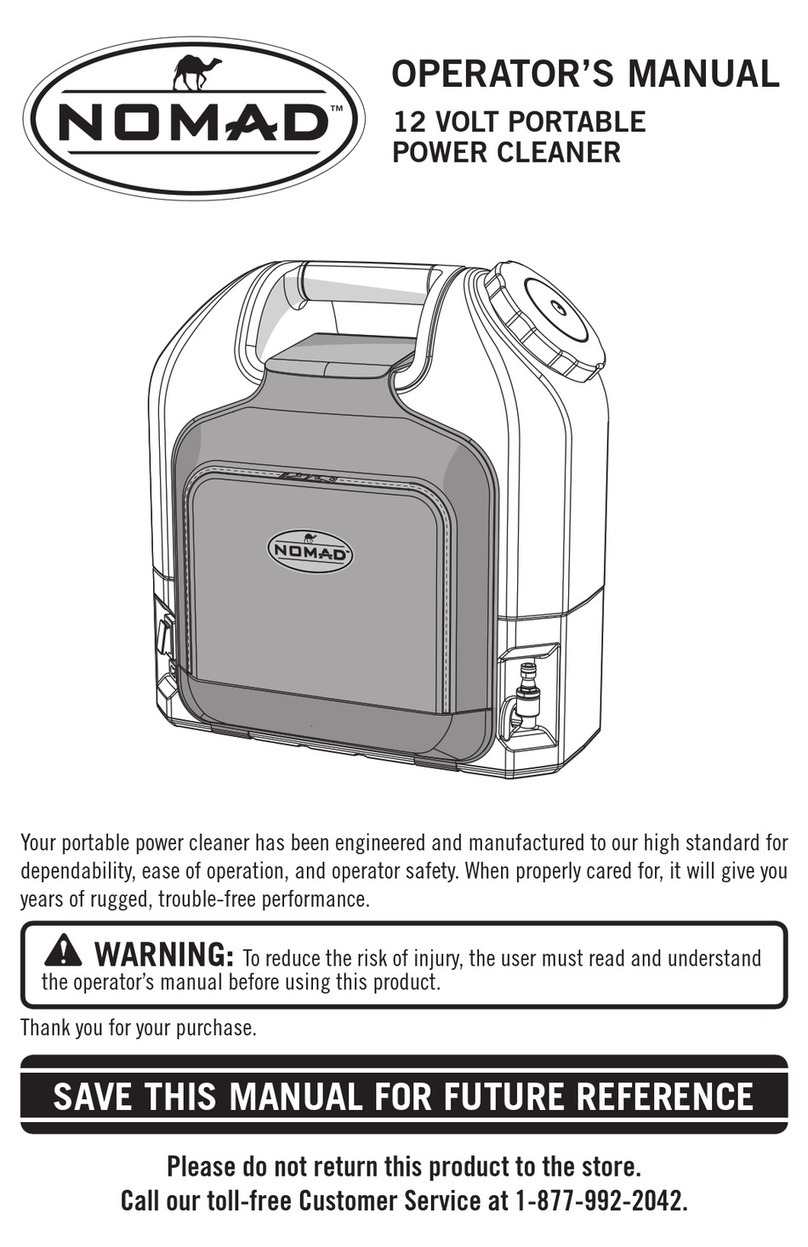 Royal Appliance NOMAD Operator's manual