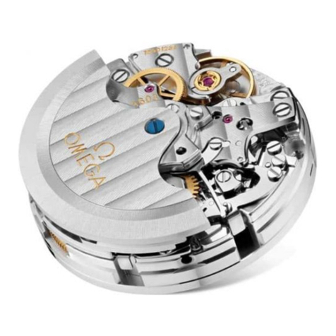 Omega Calibre 3603 Quick start guide