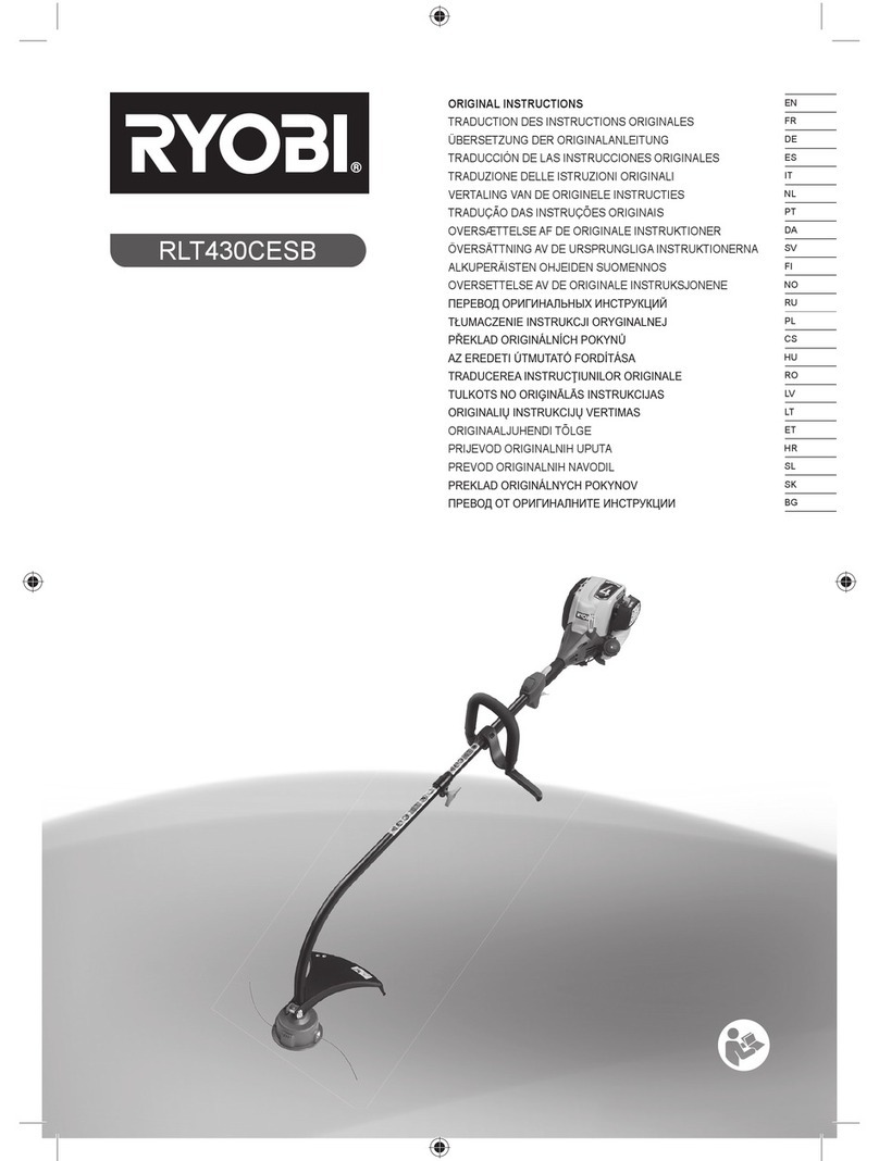 Ryobi RLT430CESB Original instructions