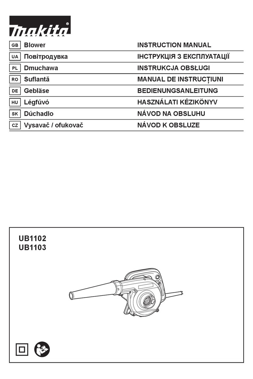 Makita UB1102 User manual Makita UB1102 User manual