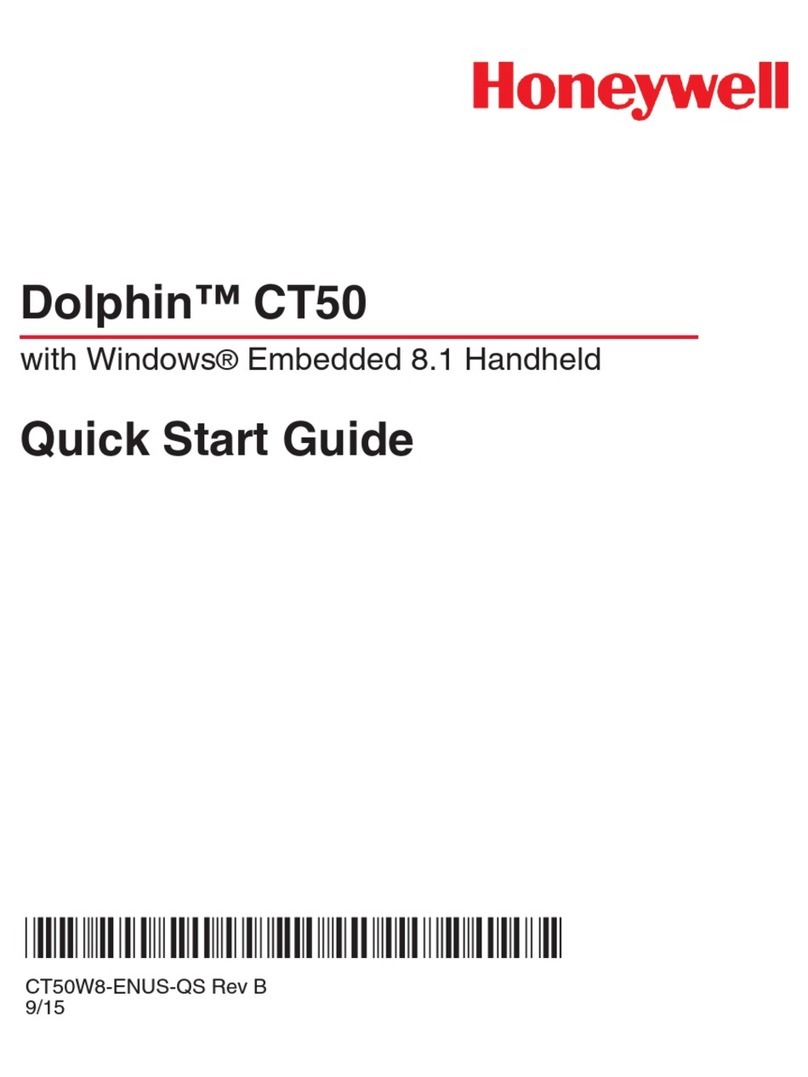 Honeywell CT50 User manual