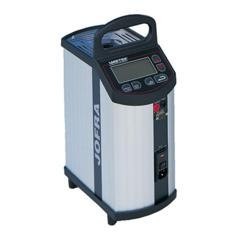 Ametek JOFRA ATC-125 User manual