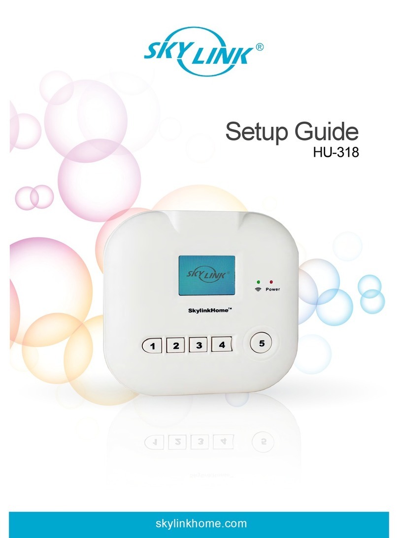 SkyLink HU-318 User manual