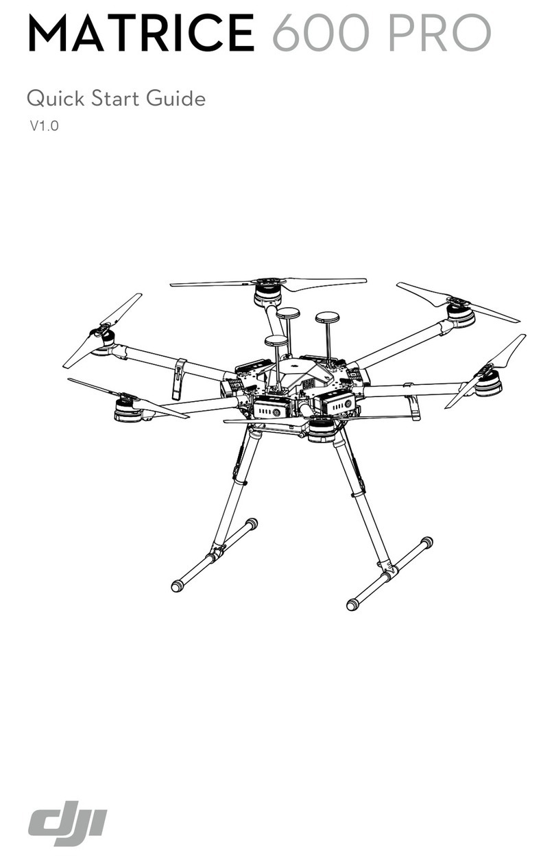 dji Matrice 600 Pro User manual