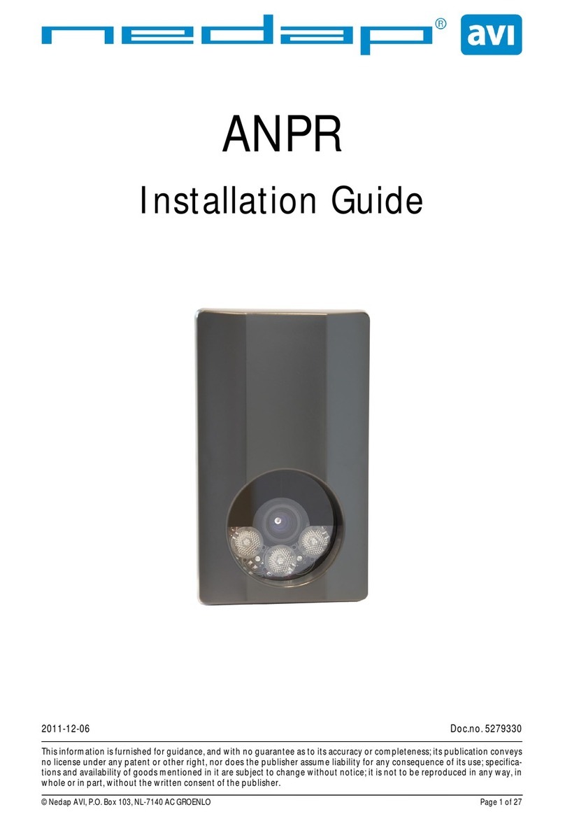 Nedap ANPR installation guide