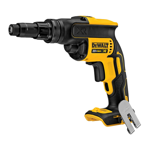 DeWalt XR Li-ION DCF622 instruction manual