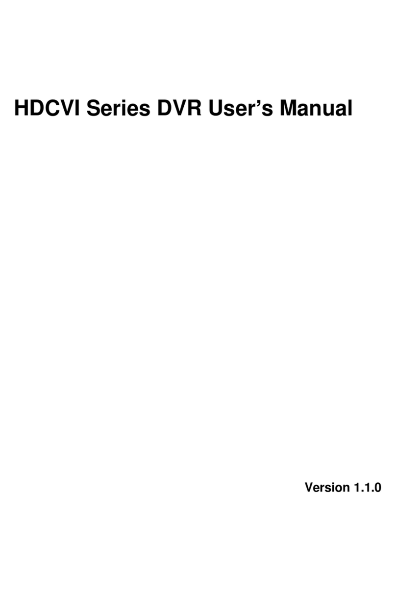 iTronics HDCVI Series user manual