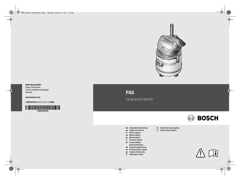 Bosch PAS 11-21 User manual