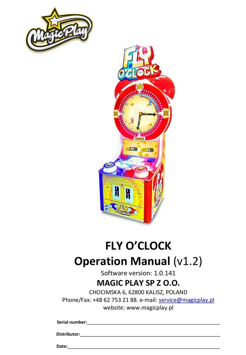 Magic Play FLY O'CLOCK User manual