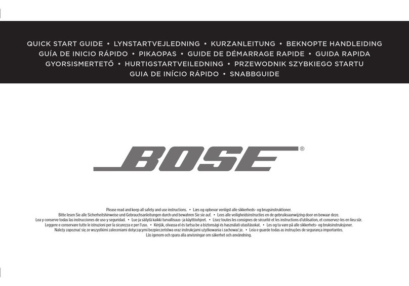 Bose VIRTUALLY INVISIBLE 300 User manual