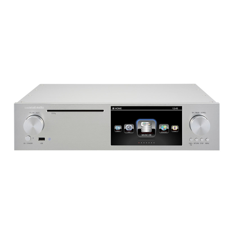 CocktailAudio X50 user manual