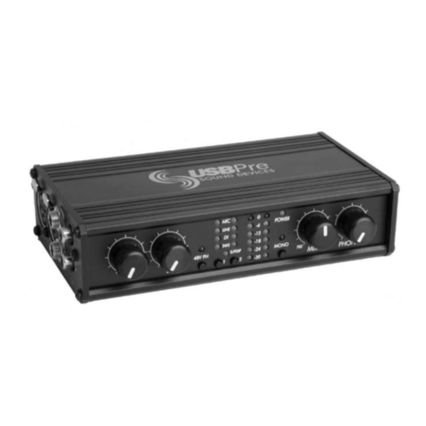 Sound Devices usbpre user guide