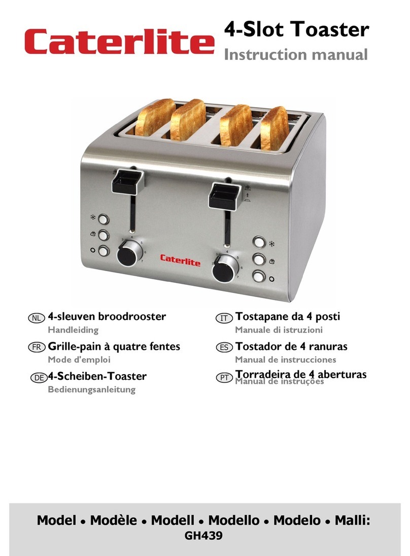 Caterlite gh439 instruction manual