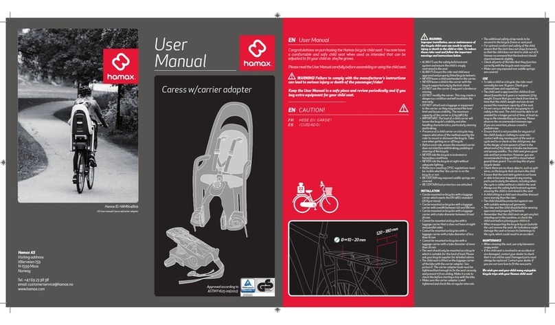 Hamax HAM604809 user manual