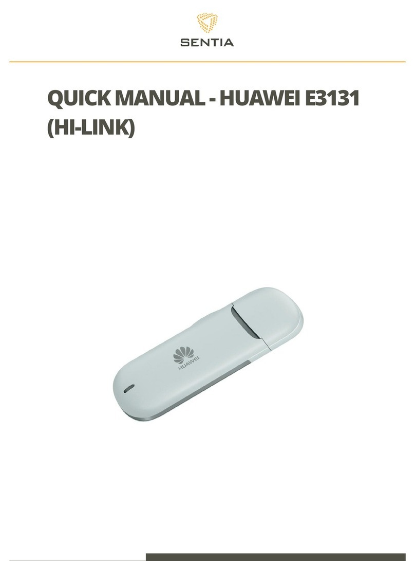 Huawei HiLink E3131 Installation guide