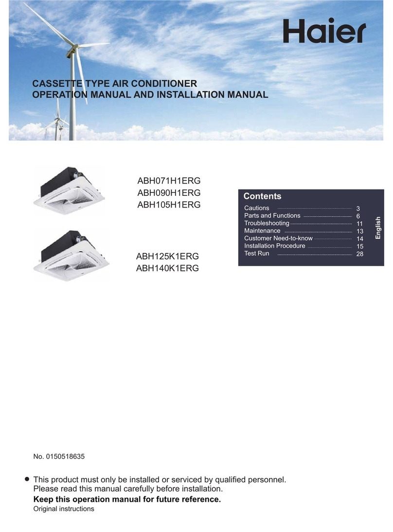 Haier Smart PowerABH071H1ERG Specification sheet Haier Smart PowerABH071H1ERG Specification sheet