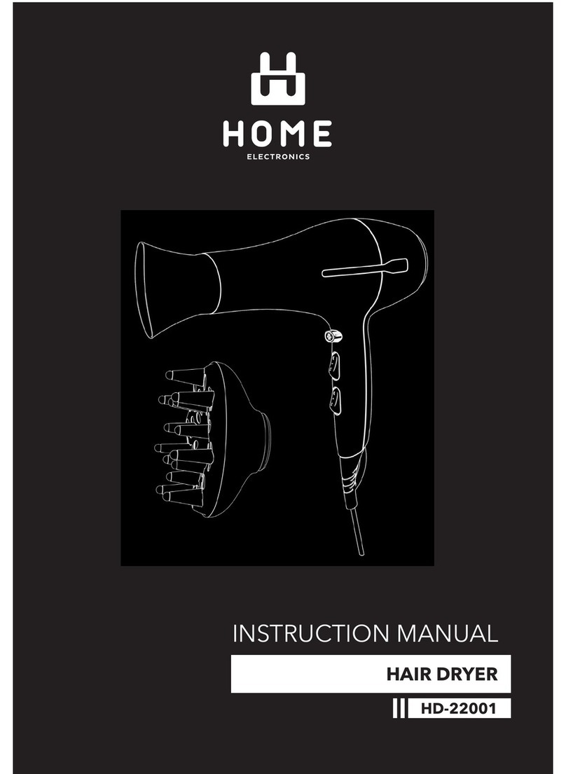 Home HD-22001 instruction manual