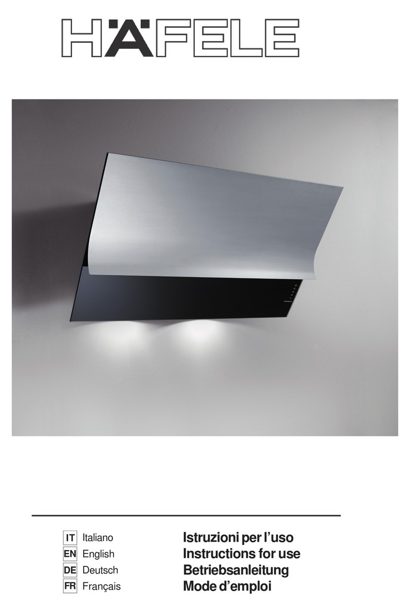 Hafele HH-WVG80B User manual