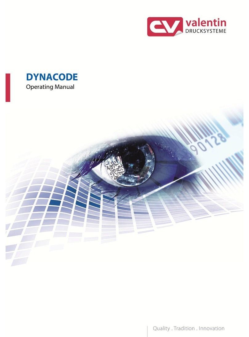 Carl Valentin DYNACODE operating manual