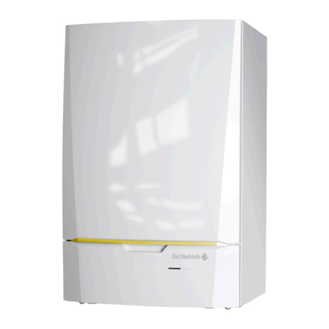 DeDietrich Innovens MCA 15 Installation and service manual