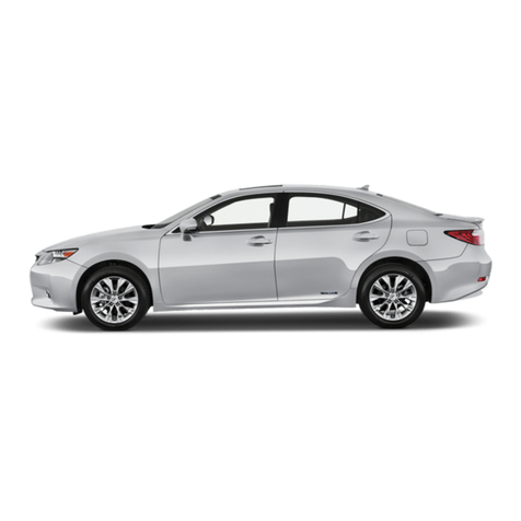 Lexus ES350 Navigation manual