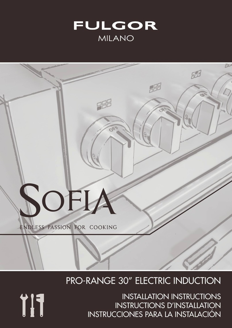 FULGOR Sofia installation instructions