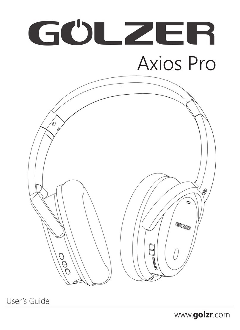 Golzer axios pro user guide