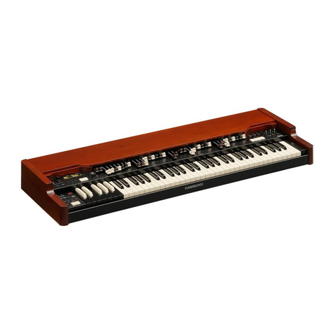 Hammond XK-5 User manual Hammond XK-5 User manual
