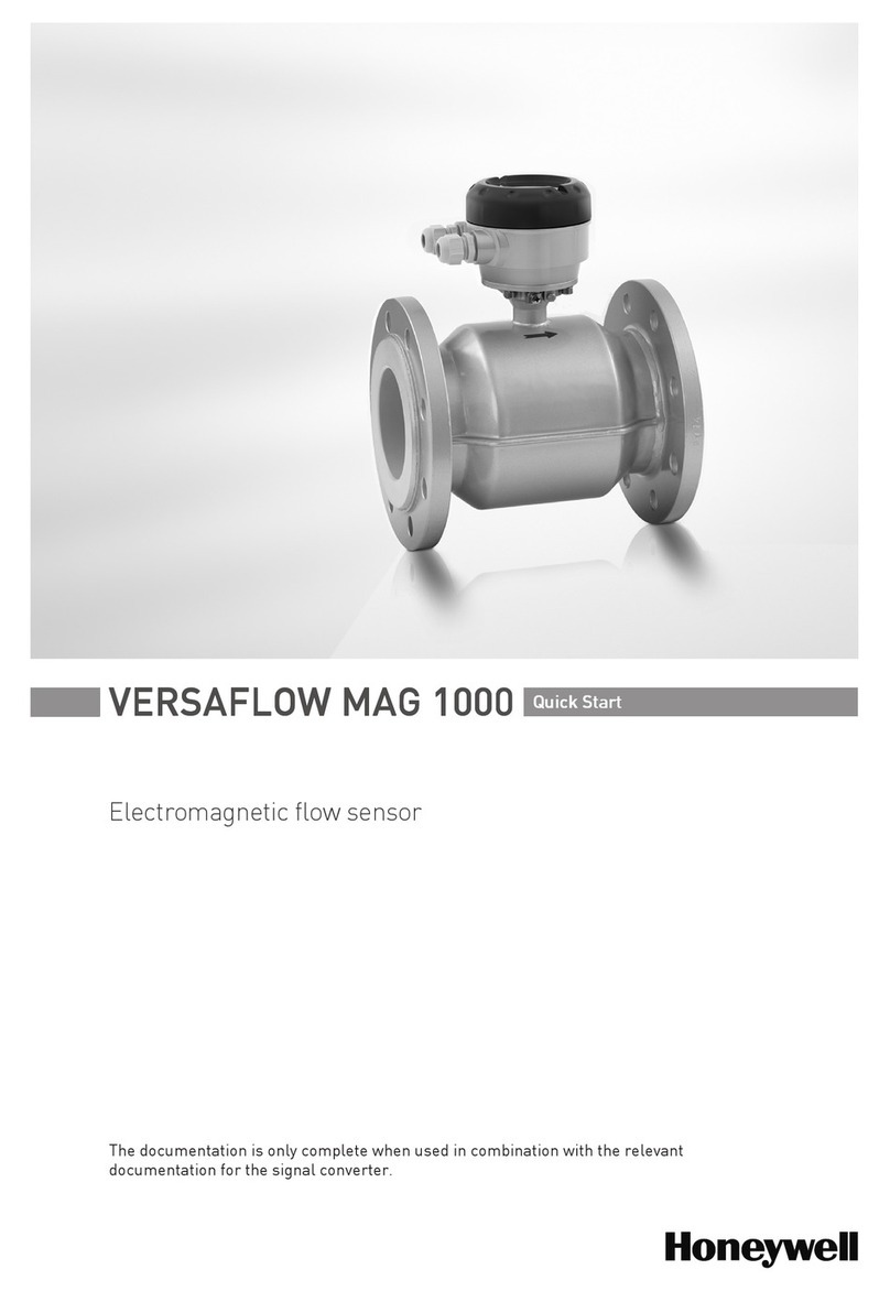 Honeywell VERSAFLOW MAG 1000 User manual