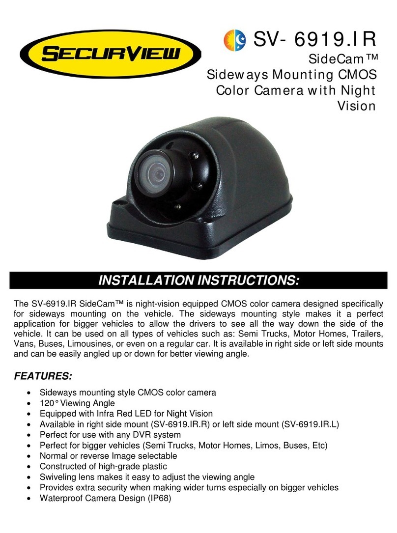 SecurView SV-6919.IR installation instructions SecurView SV-6919.IR installation instructions