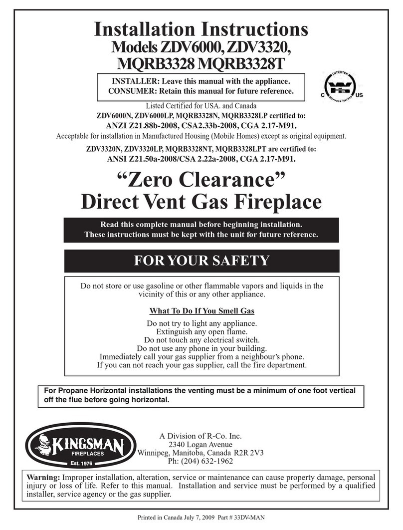 Kingsman ZDV6000 installation instructions