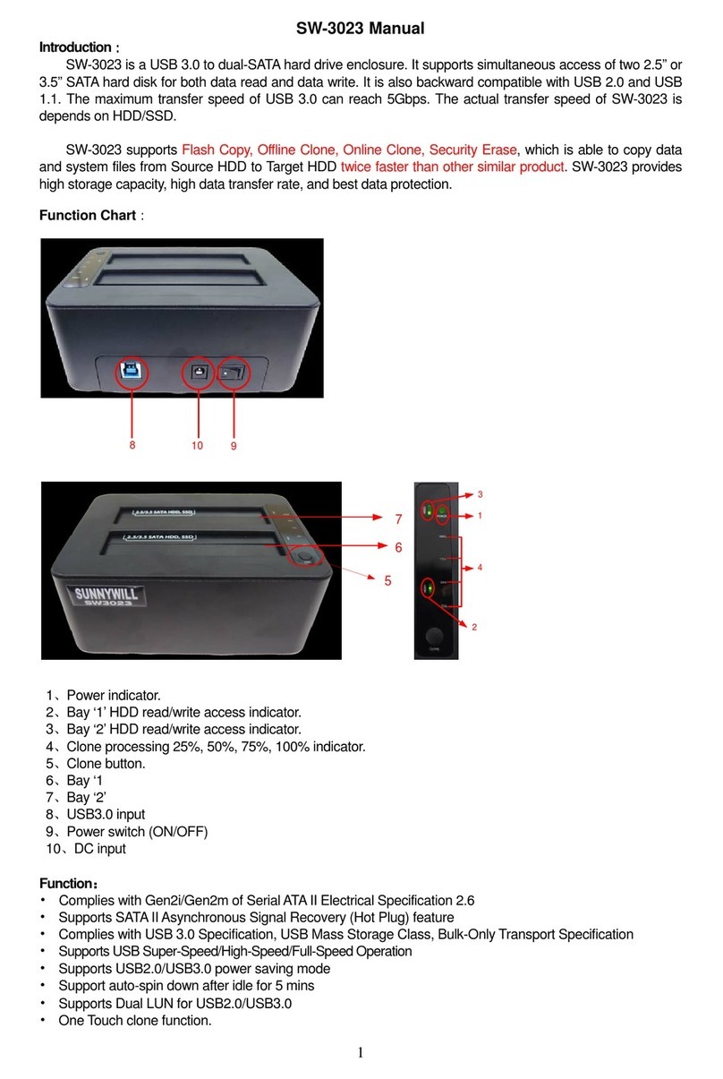 StarTech.com SW-3023 User manual StarTech.com SW-3023 User manual