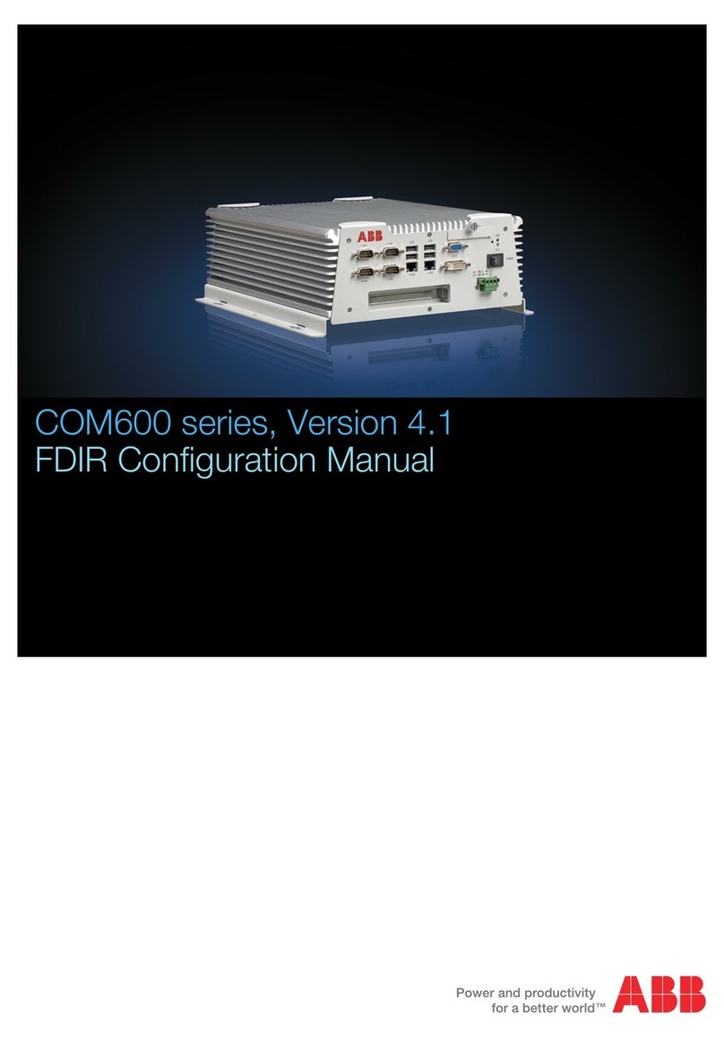 ABB COM600 series Configuration manual