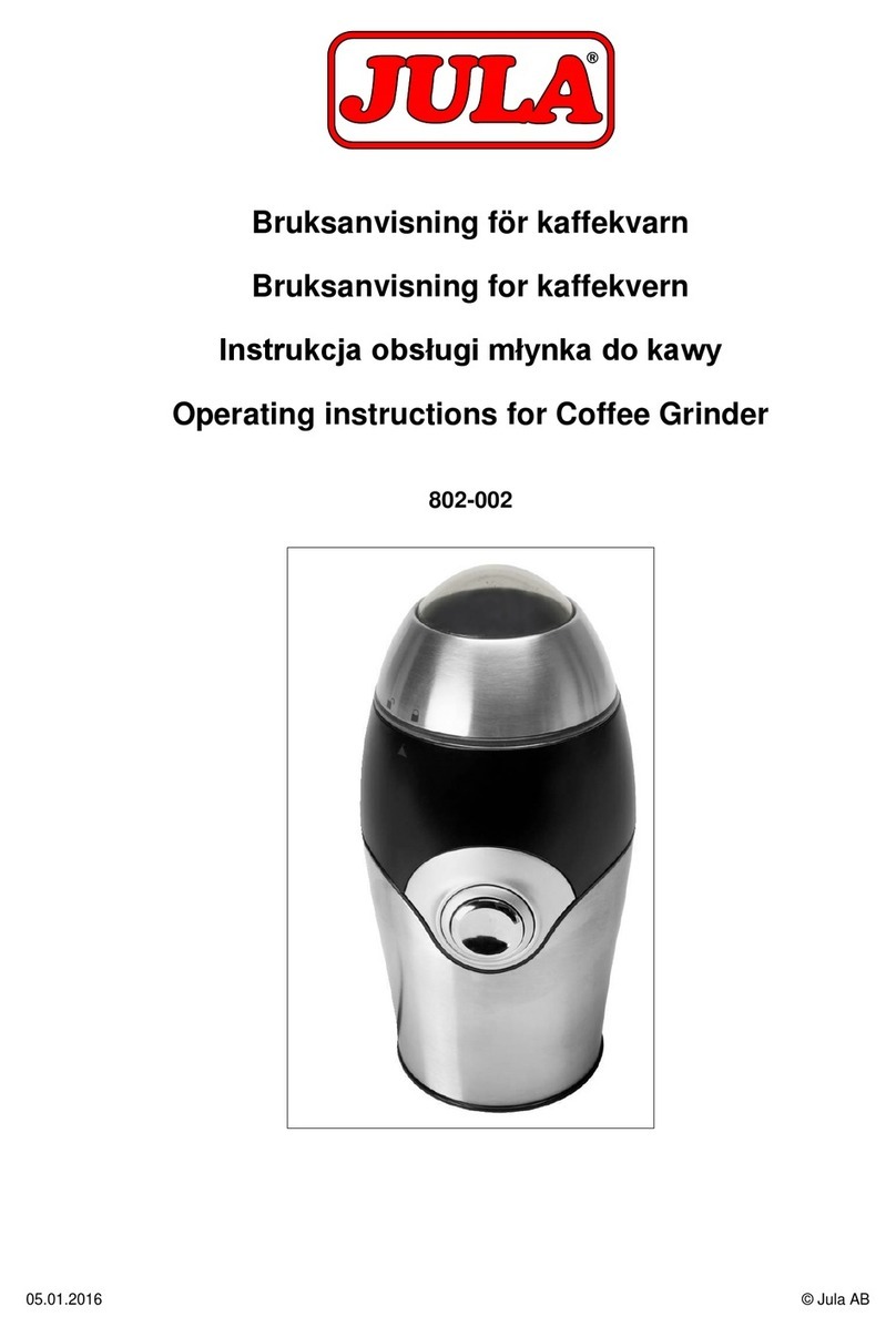 Jula 802-002 operating instructions
