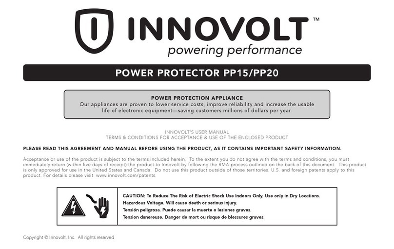 Innovolt PP15 User manual